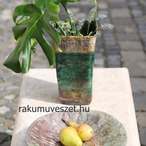 Váza színtiszta türkizzöld